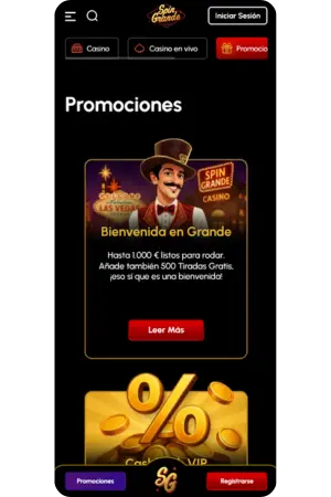 Spingrande app descargar y recibir bonos increíbles gratis