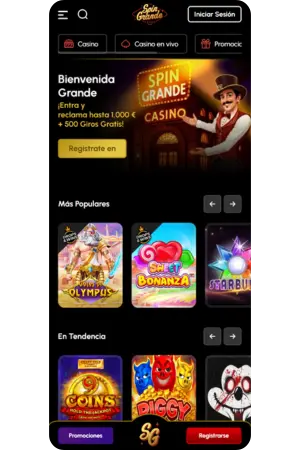 Descargar Spingrande para acceder a todos los juegos