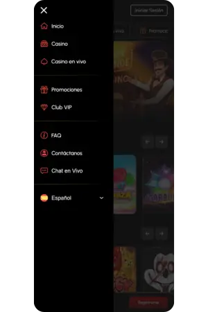 Spingrande ios con navegación fácil e intuitiva siempre