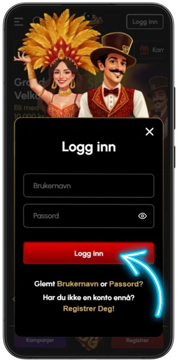 Bekreft innlogging på Spingrande