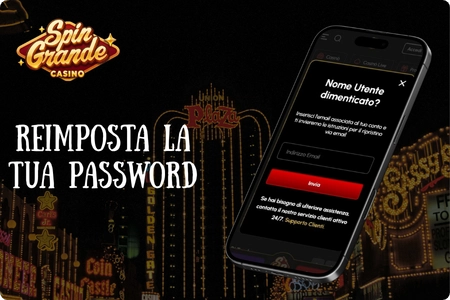 Recupero password su Spingrande