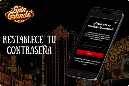 Recuperación de contraseña en Spingrande