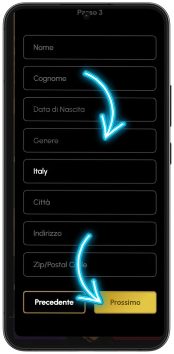 Secondo passaggio di registrazione su Spingrande