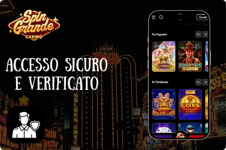 Verifica e primo accesso su Spingrande