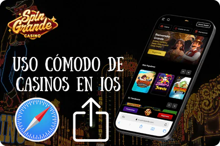 Instrucciones para instalar Spingrande en iPhone mediante Safari