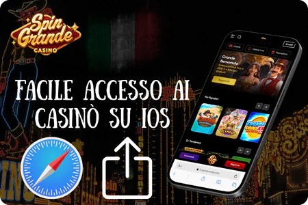 Istruzioni per installare Spingrande su iPhone tramite Safari